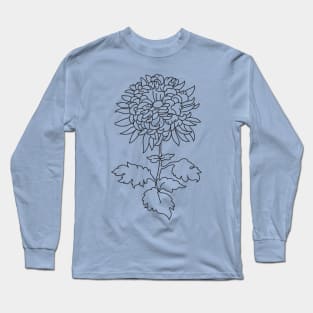 chrysanthemum Long Sleeve T-Shirt